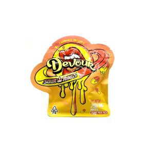 DEVOUR SOUR RINGS : PEACH
