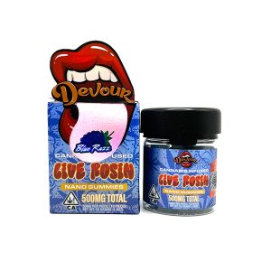 DEVOUR LIVE ROSIN NANO GUMMIES 500MG
