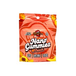 DEVOUR FAST ACTING NANO GUMMIES 100MG - PEACH