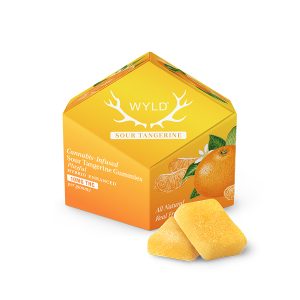 WYLD GUMMIES 100MG - SOUR TANGERINE