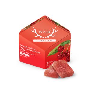 WYLD GUMMIES 100MG - SOUR CHERRY